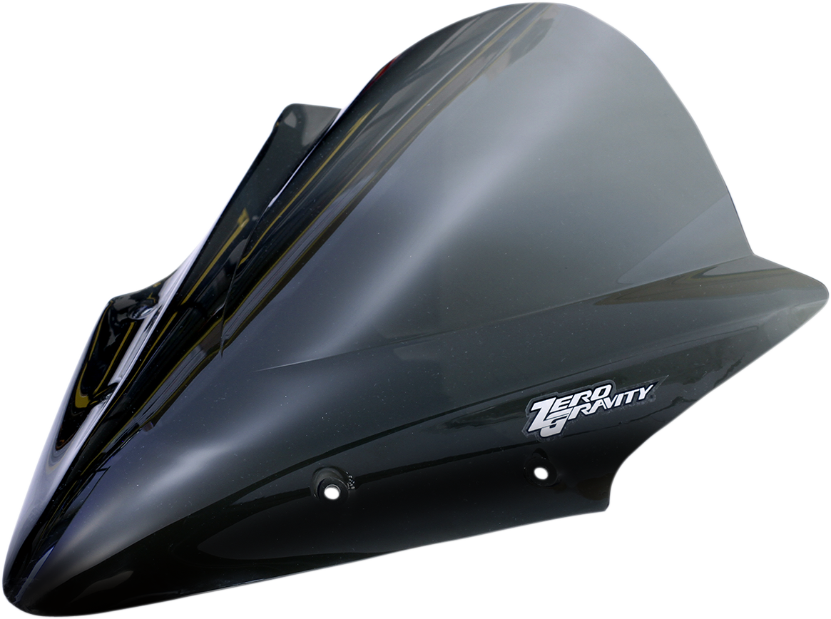 ZERO GRAVITY Double Bubble Windscreen - Light Smoke - Ninja 650 16-208-02