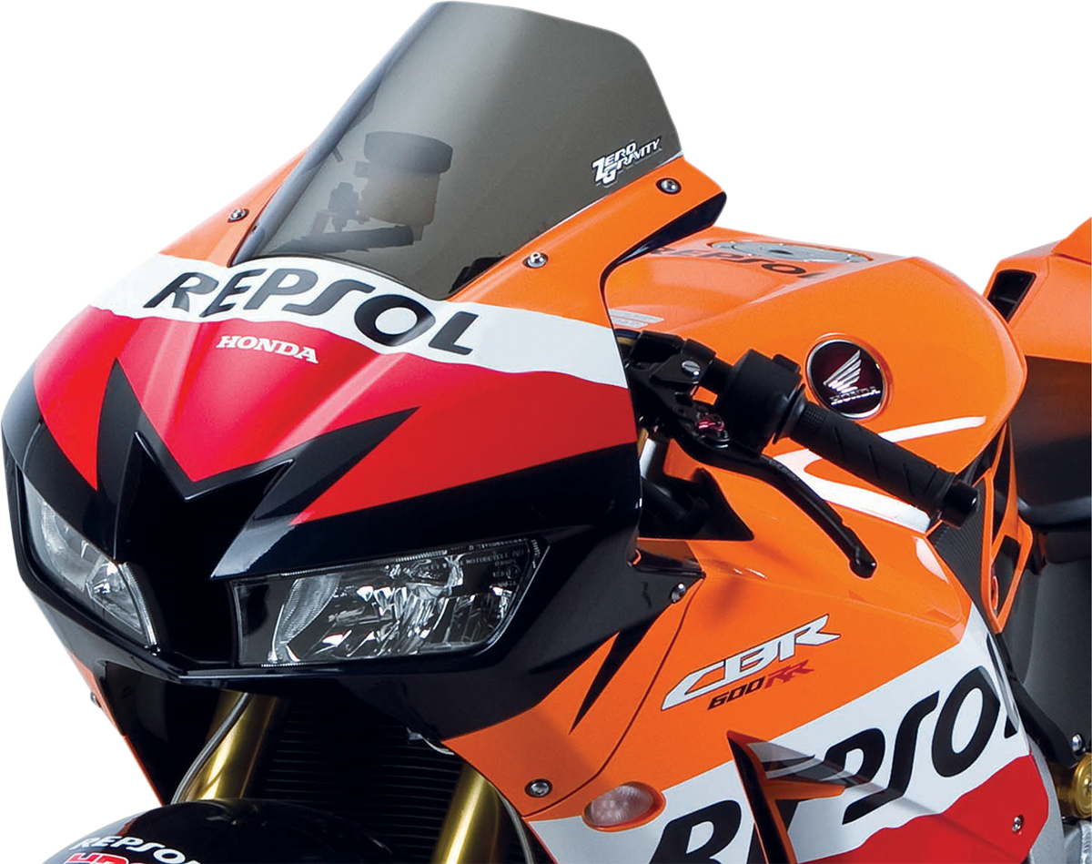 ZERO GRAVITY Marc 1 Windscreen - Smoke - CBR600RR 25-408-02