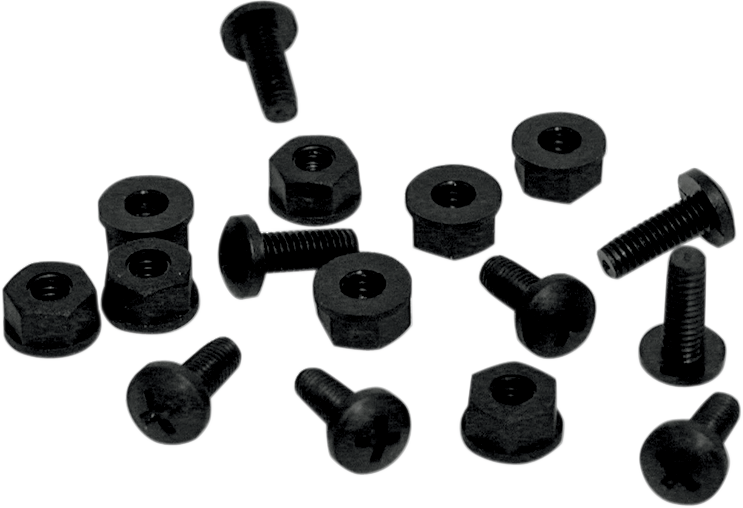 ZERO GRAVITY Nylon Windscreen Fastener Set - Black 32-120