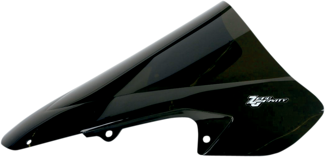 ZERO GRAVITY Double Bubble Windscreen - Dark Smoke - GSXR1 16-107-19