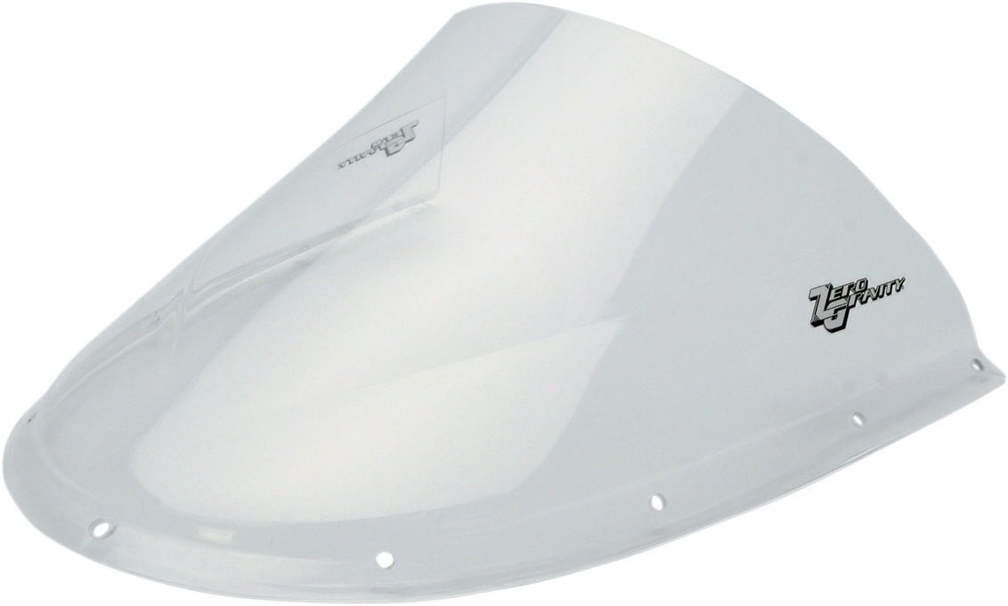ZERO GRAVITY Double Bubble Windscreen - Clear - Ducati 16-726R-01