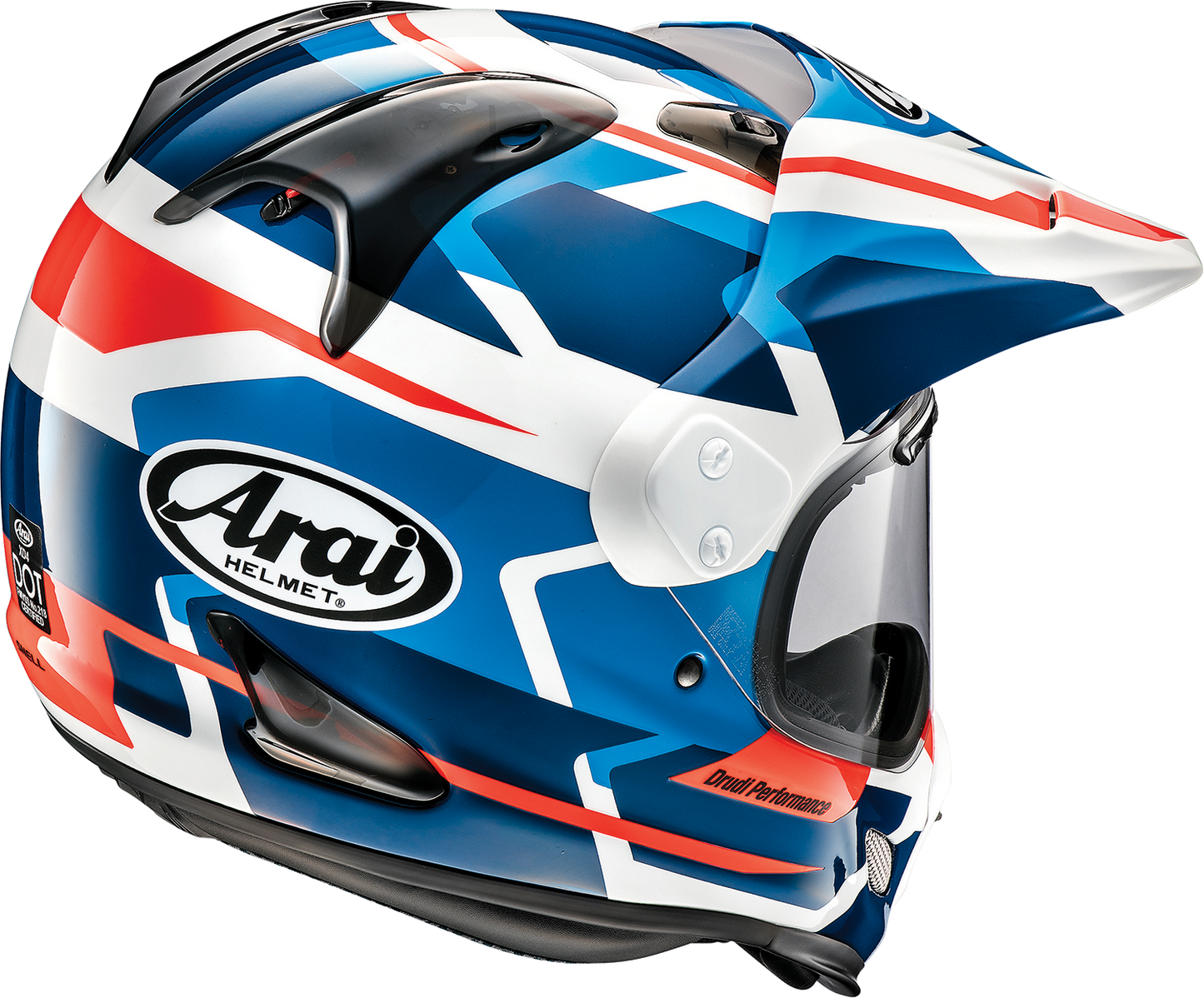 ARAI HELMETS XD-4 Helmet - Depart - White/Blue - XL 0140-0236
