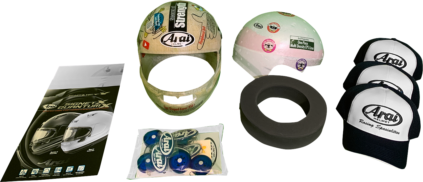 ARAI HELMETS Pop Dealer Kit 121498 – BrickCityMotoCo