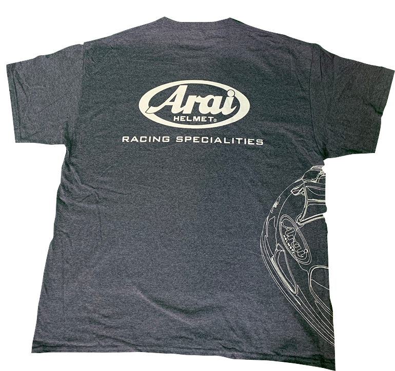 ARAI HELMETS Arai Corsair-X T-Shirt - Black - Large 121565