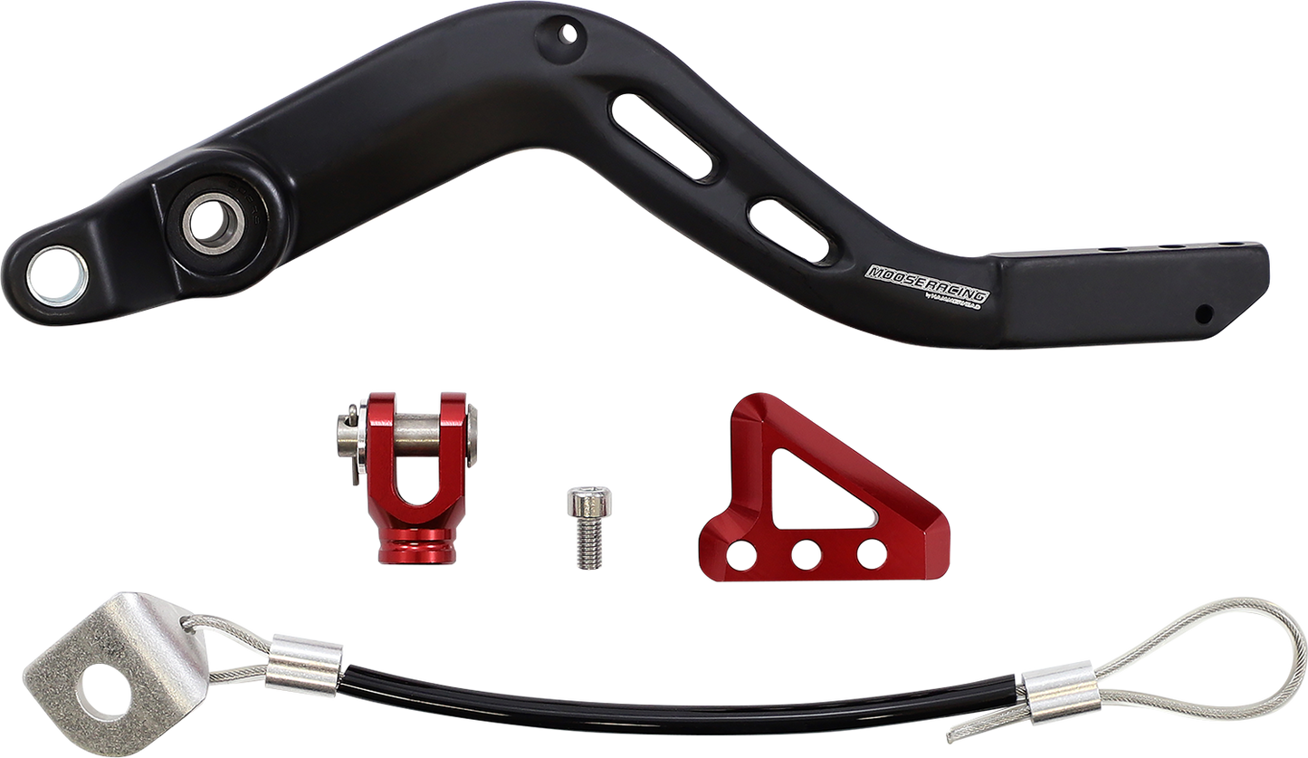 MOOSE RACING Brake Pedal - Red - Beta 82-0801-21-10