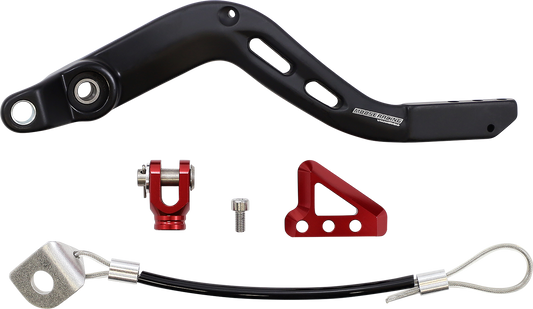 MOOSE RACING Brake Pedal - Red - Beta 82-0801-21-10