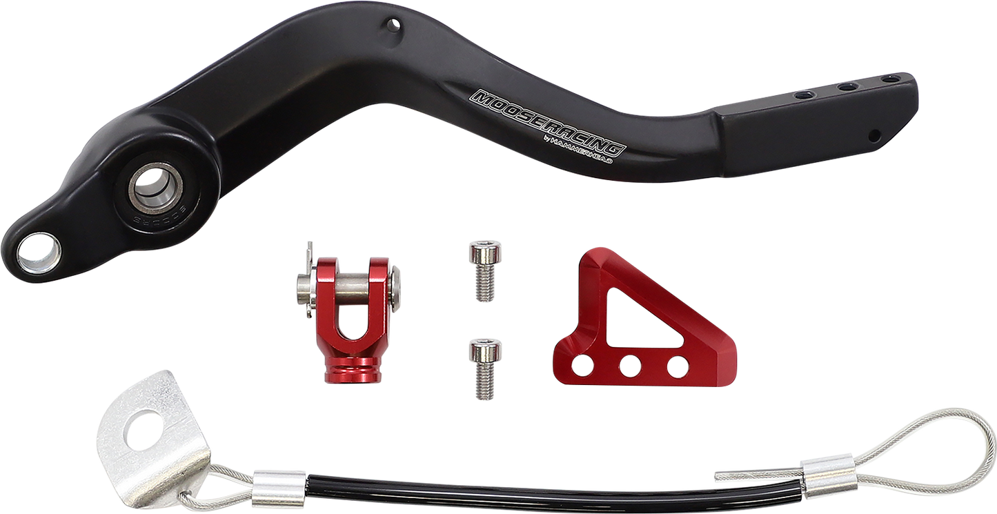 MOOSE RACING Brake Pedal - Red - Beta 82-0802-21-10