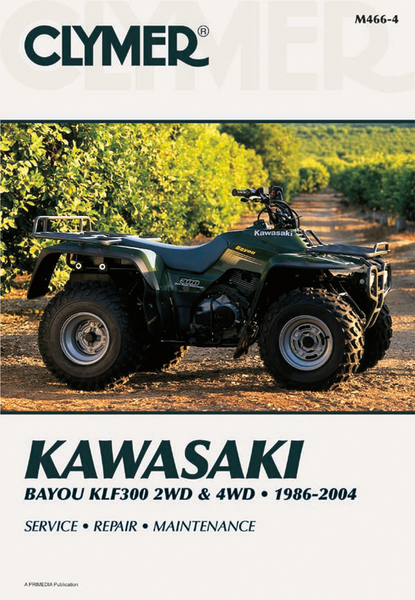 CLYMER Manual - KLF300 Bayou CM4664