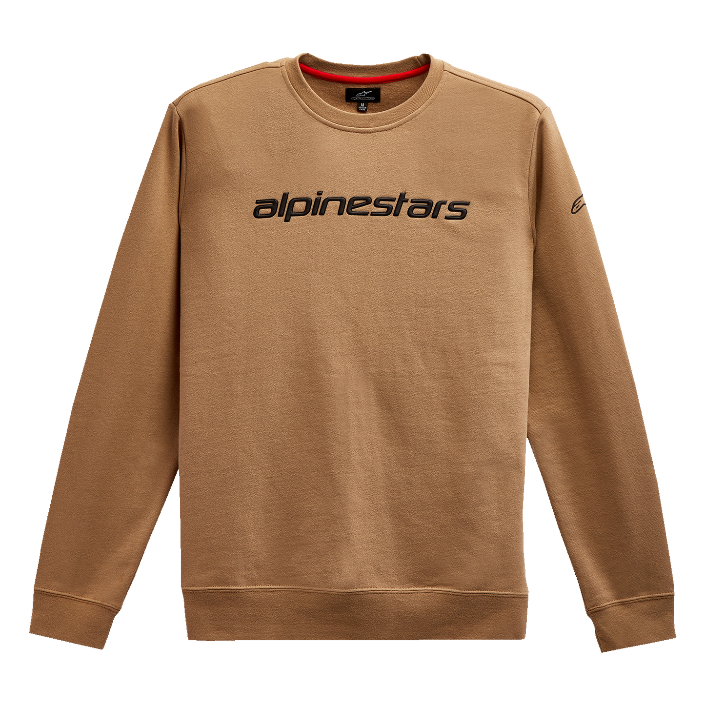 ALPINESTARS Linear Crew Fleece - Sand/Black - Medium 1212513242310M