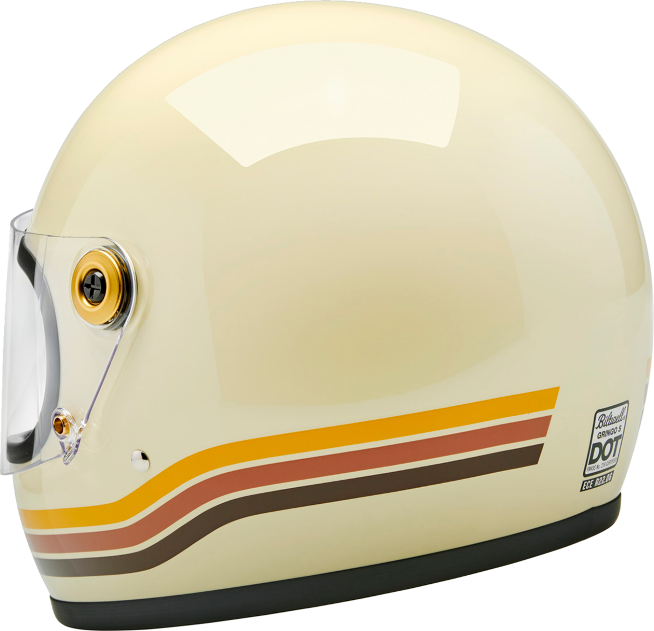 BILTWELL Gringo S Helmet - Gloss Desert Spectrum - Small 1003-560-502
