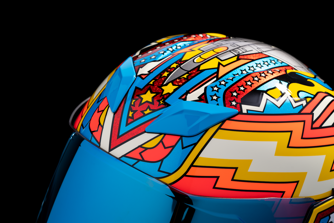 ICON Airflite Helmet - Fly Boy - Blue - 3XL 0101-16016