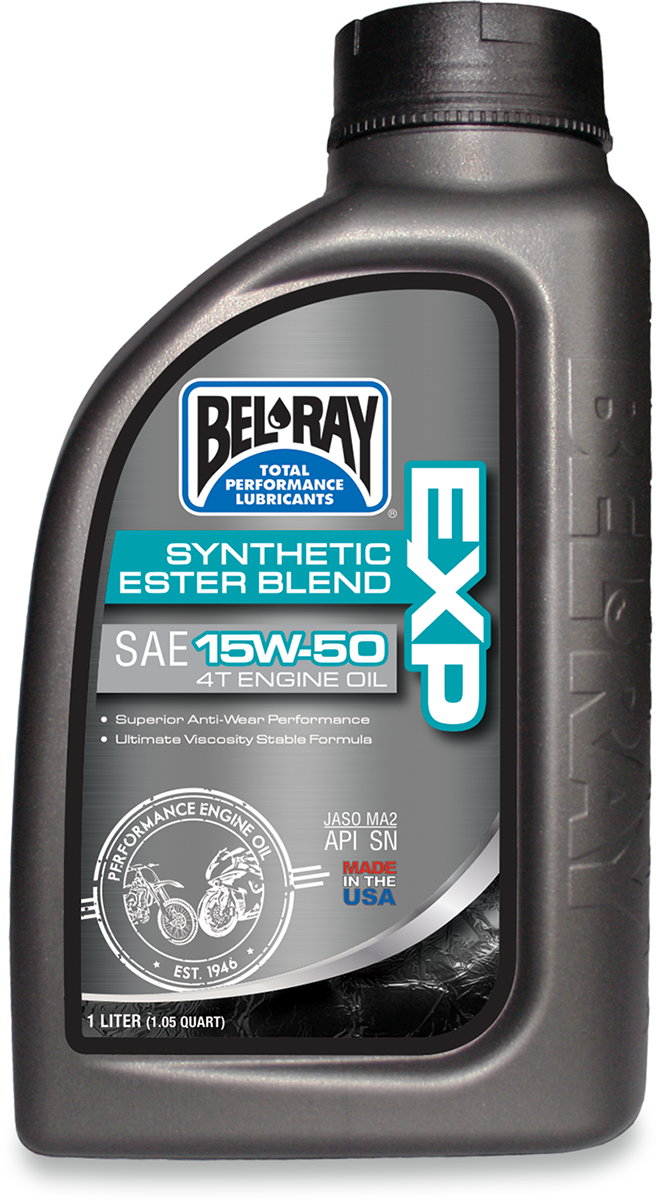BEL-RAY EXP Synthetic Blend 4T Oil - 15W-50 - 1L 99130-B1LW