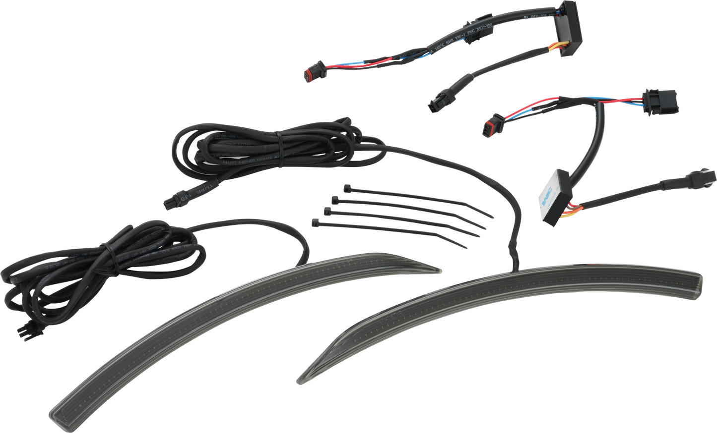 Slayer Front Fender Led Light Smoke Lens Can