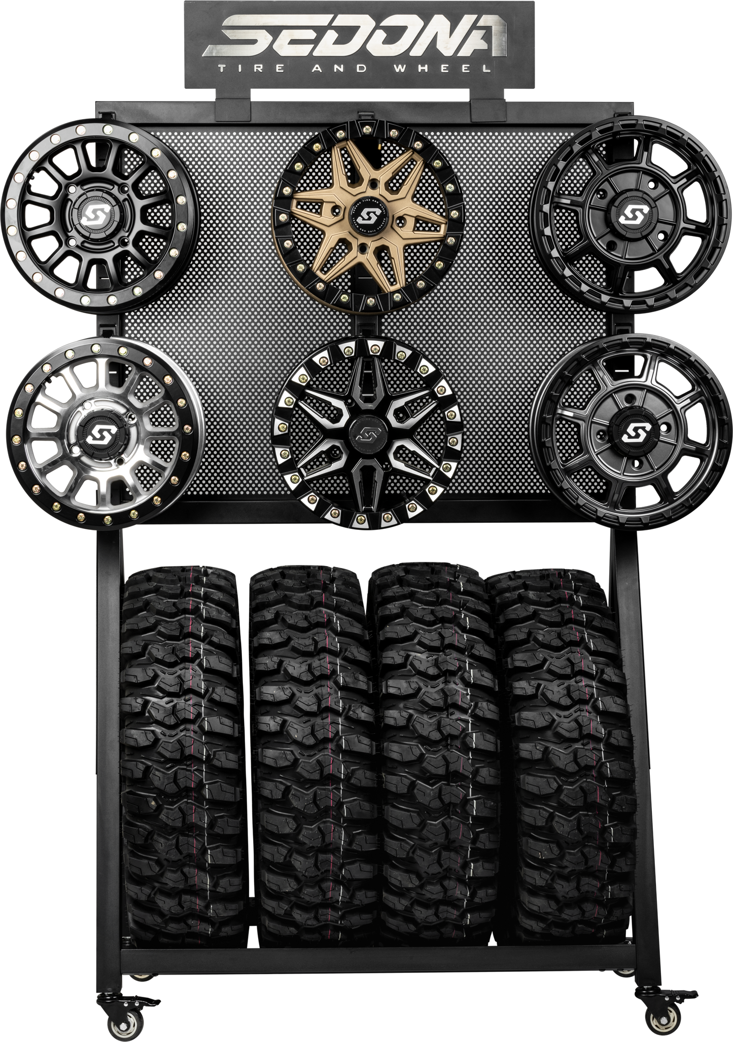 Tire And Wheel Display Base