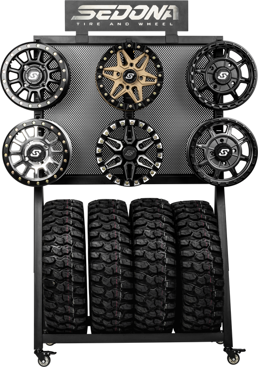 Tire And Wheel Display Base