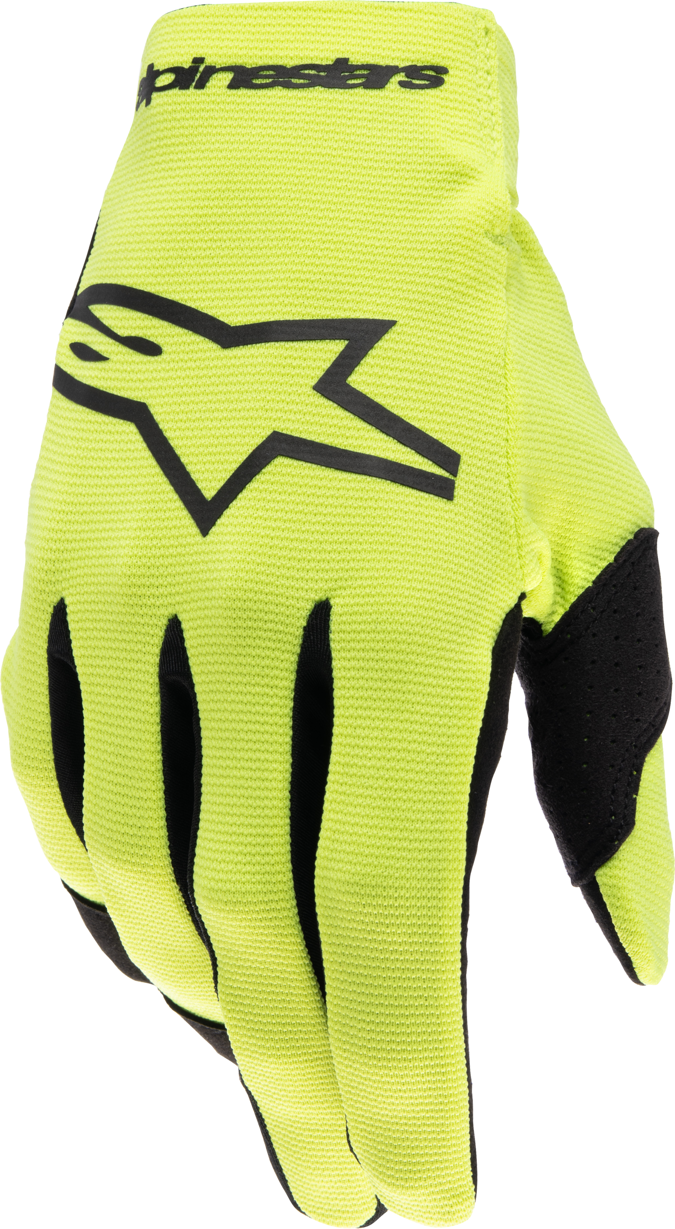 Radar Gloves Yellow Fluo/Black Lg