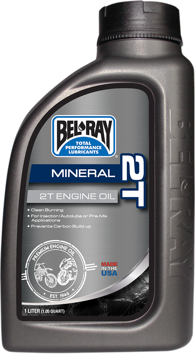 BEL-RAY 2T Mineral Oil - 1L 99010-B1LW