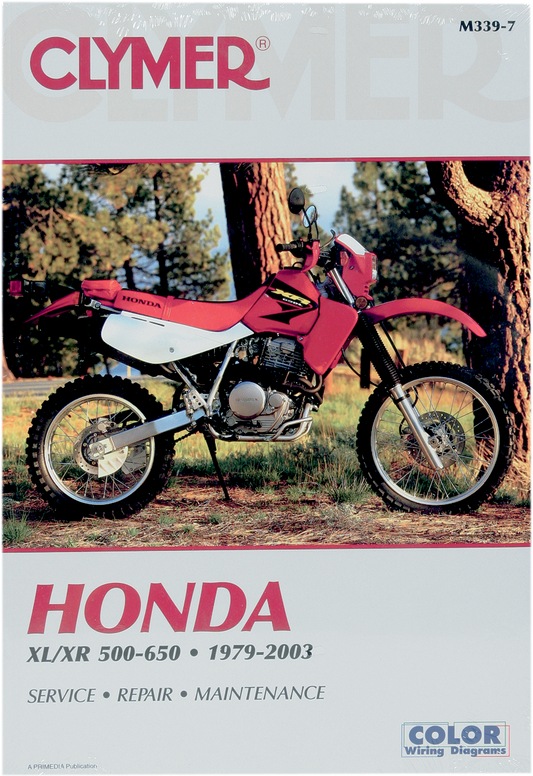 CLYMER Manual - Honda XL/XR 500/600 CM3398