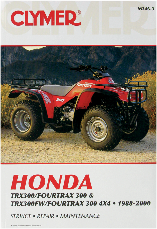CLYMER Manual - Honda TRX300/FW/4X4 CM3463