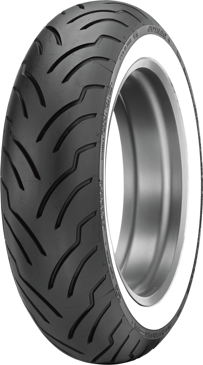 DUNLOP Tire - American Elite* - Rear - 180/65B16 - Wide Whitewall - 81H 45131150