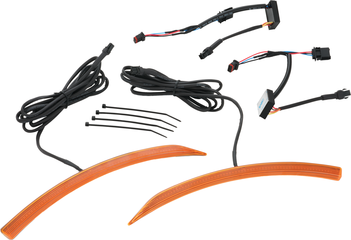 Slayer Front Fender Led Light Amber Lens Can