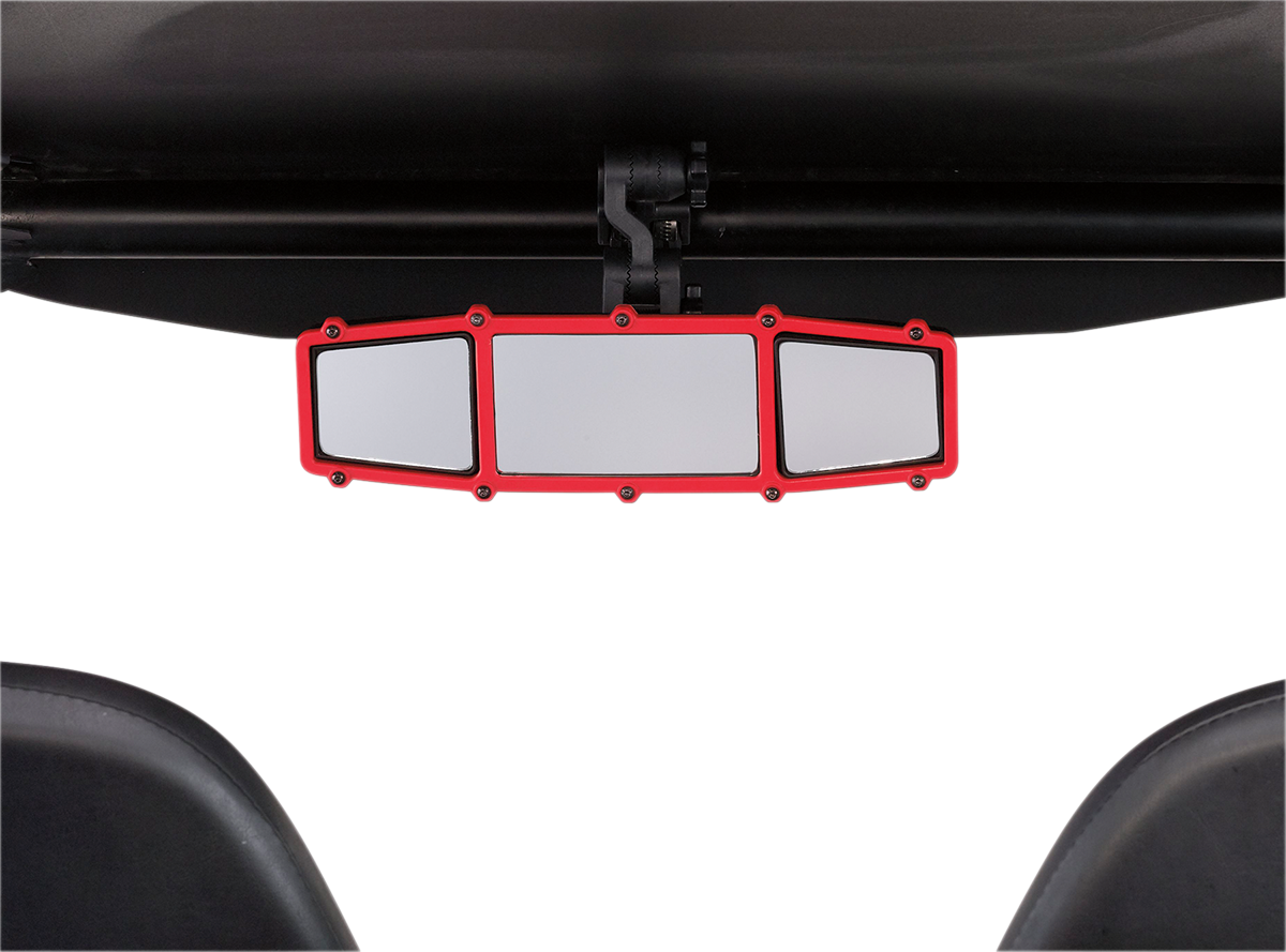 MOOSE UTILITY Rear Mirror - Accent Frame - Red ESCTR-RED