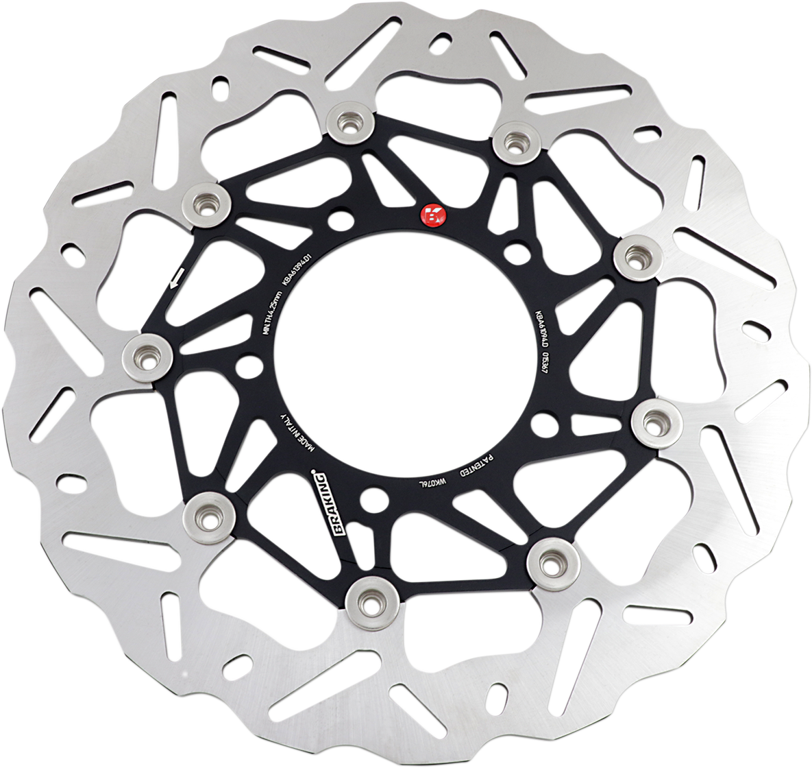BRAKING SK2 Brake Rotor - WK076L WK076L