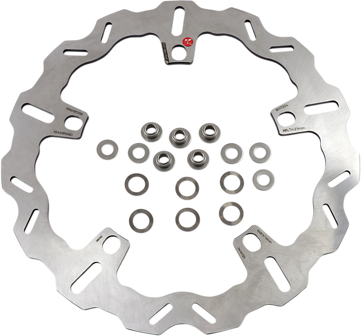 BRAKING Brake Rotor - Front - WH7004 WH7004