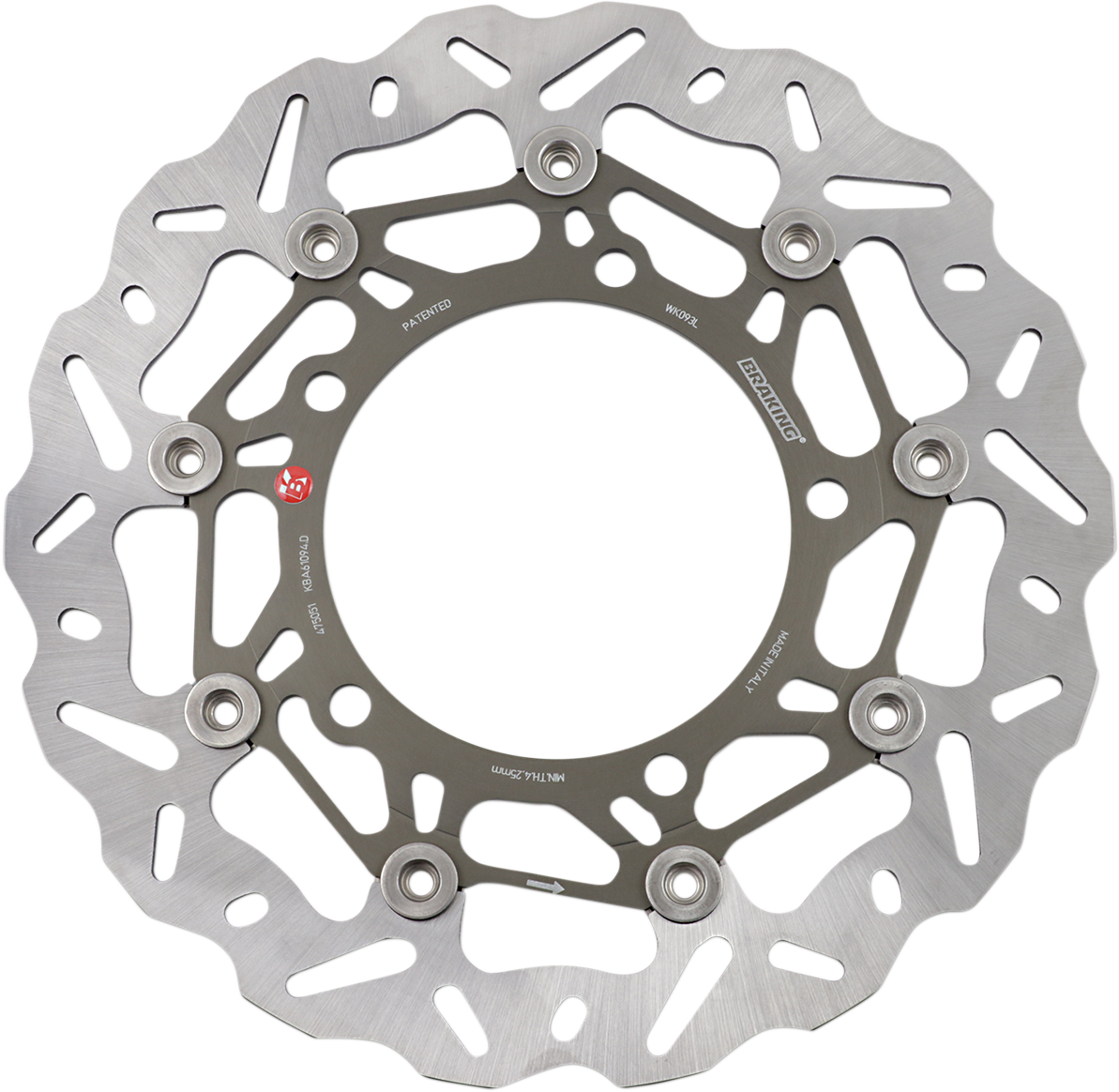 BRAKING SK2 Brake Rotor - Suzuki WK093L