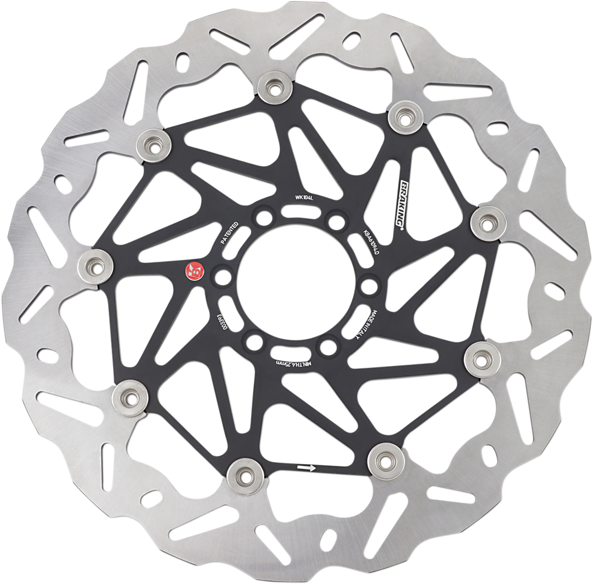 BRAKING SK2 Brake Rotor - KTM WK104L