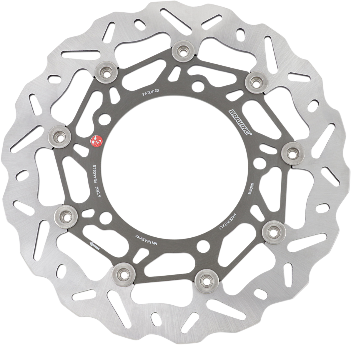BRAKING SK2 Brake Rotor - Suzuki WK093R