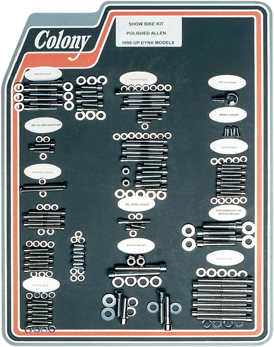 COLONY Motor Transmission - Polished - '00-'06 FLT 1001P