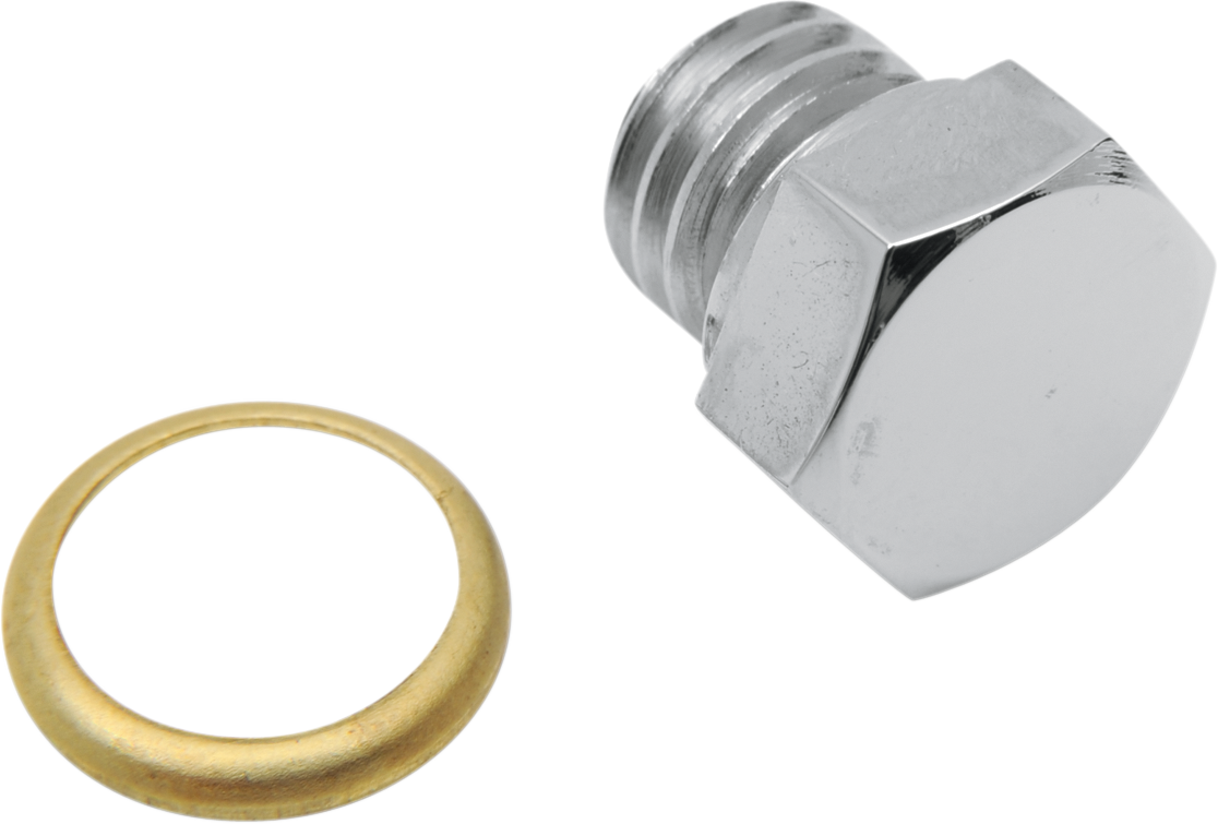 COLONY Chrome Hex Drain Plug 1/2-13 8494-1