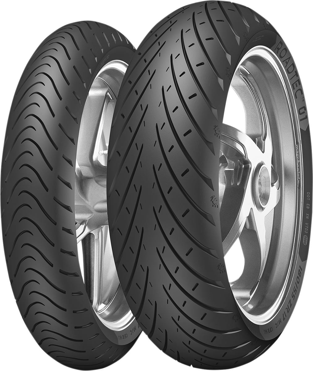 METZELER Tire - Roadtec* 01 - Heavy Weight Motorcycles - Front - 120/70ZR17 - (58W) 2681200