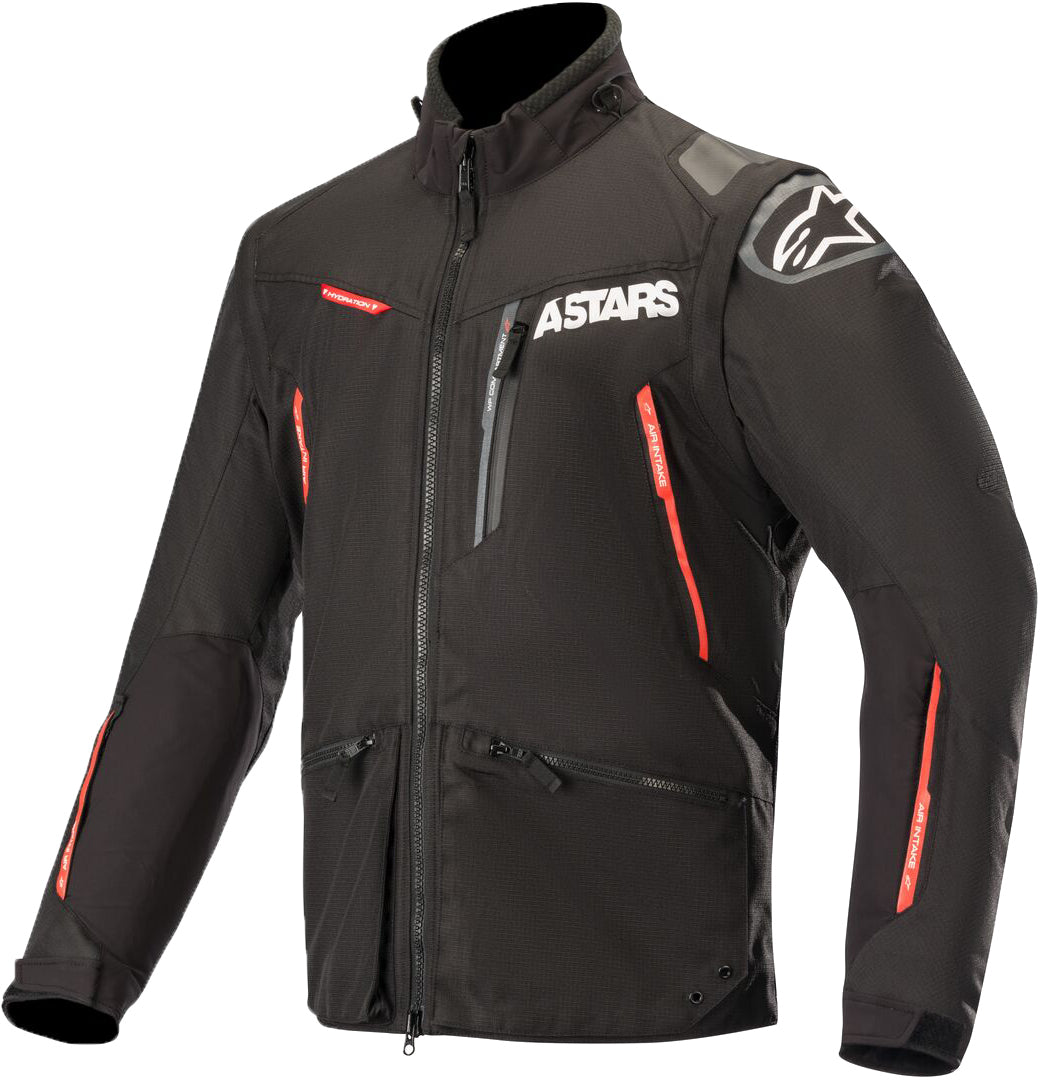 Session Race Jacket Black/Red Md