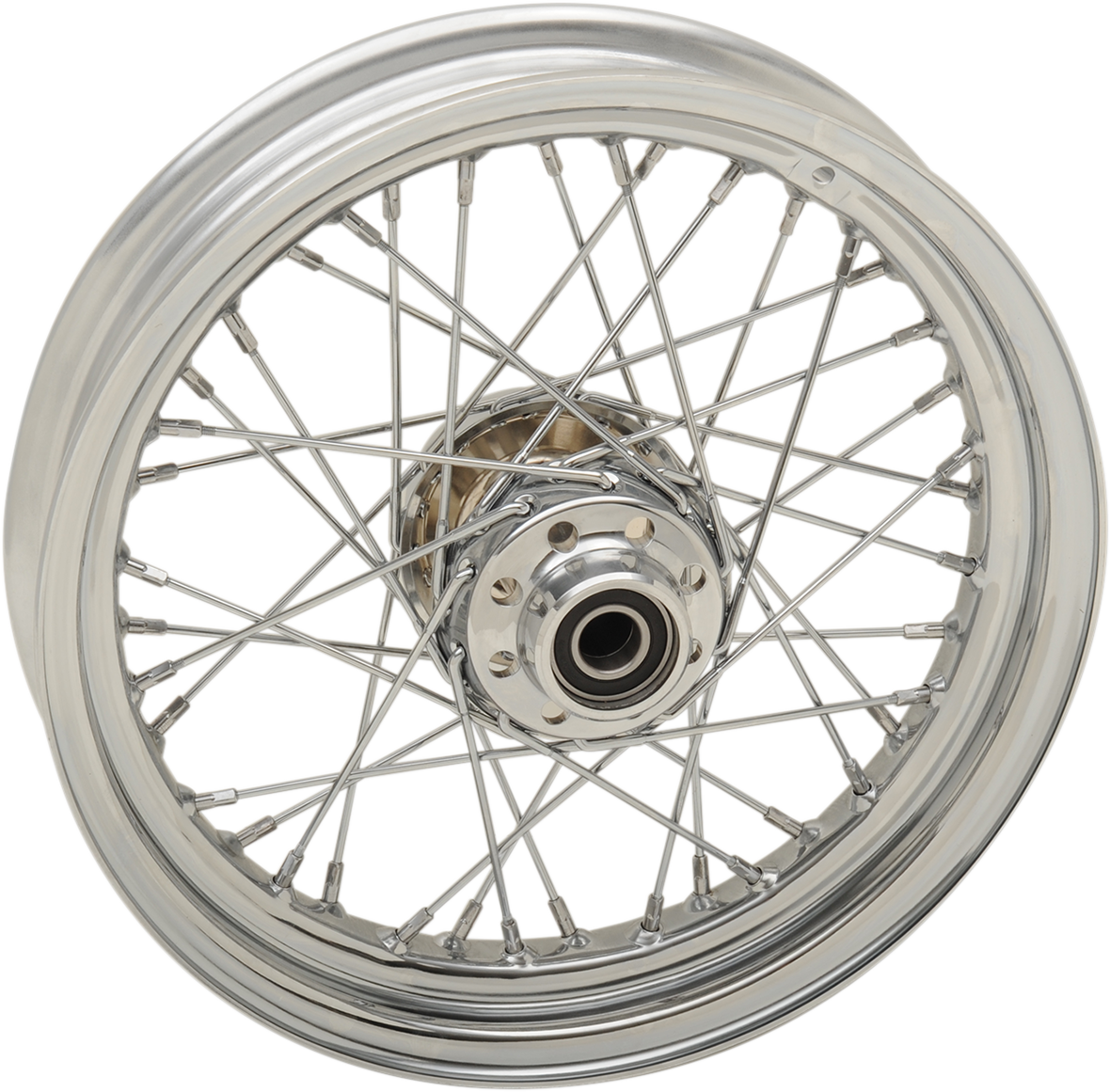 DRAG SPECIALTIES Front Wheel - Single Disc/ABS - Chrome - 16"x3.00" - '08-'17 FLST 64545