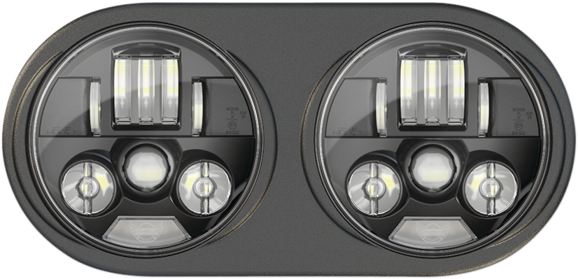 CUSTOM DYNAMICS ProBeam? LED Headlamps - FLTR - Black PB-RG13-B