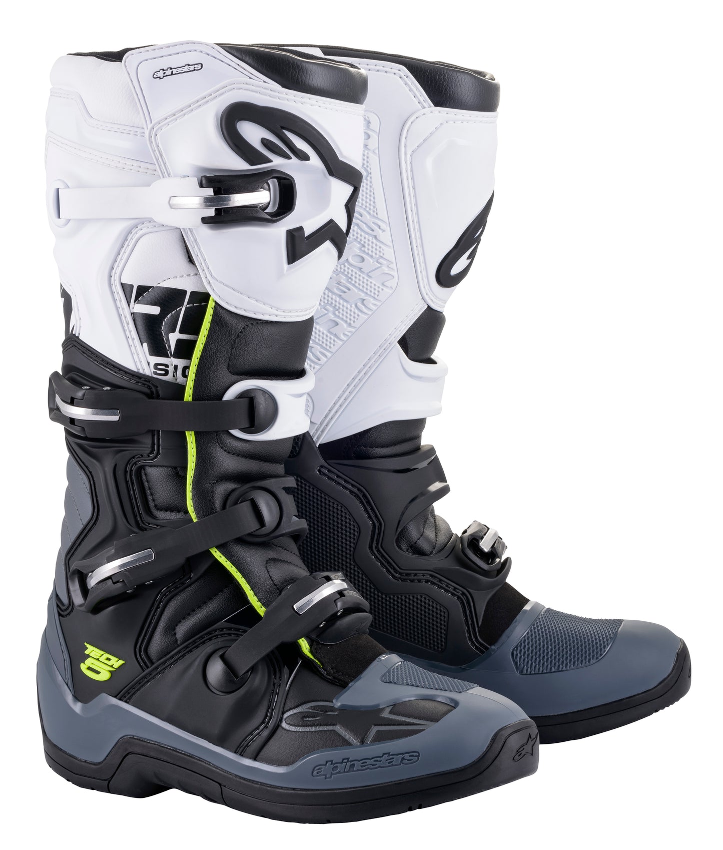 Tech 5 Boots Black/Dark Grey/ White Sz 11