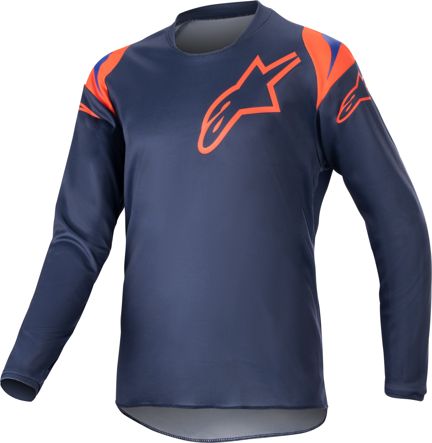 Youth Racer Narin Jersey Night Navy/Hot Orange Ym