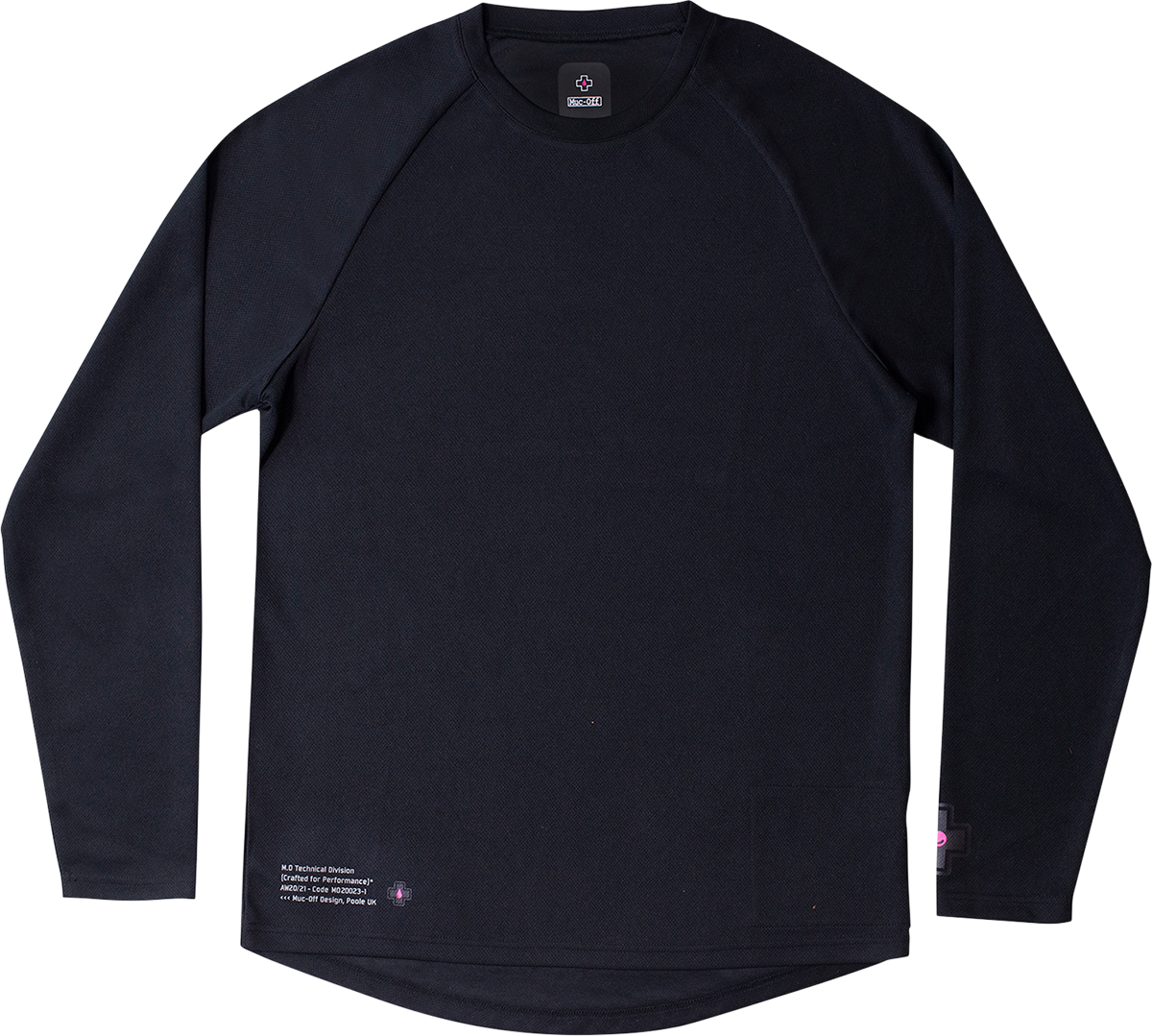 Riders Long-Sleeve Jersey - Black - Medium
