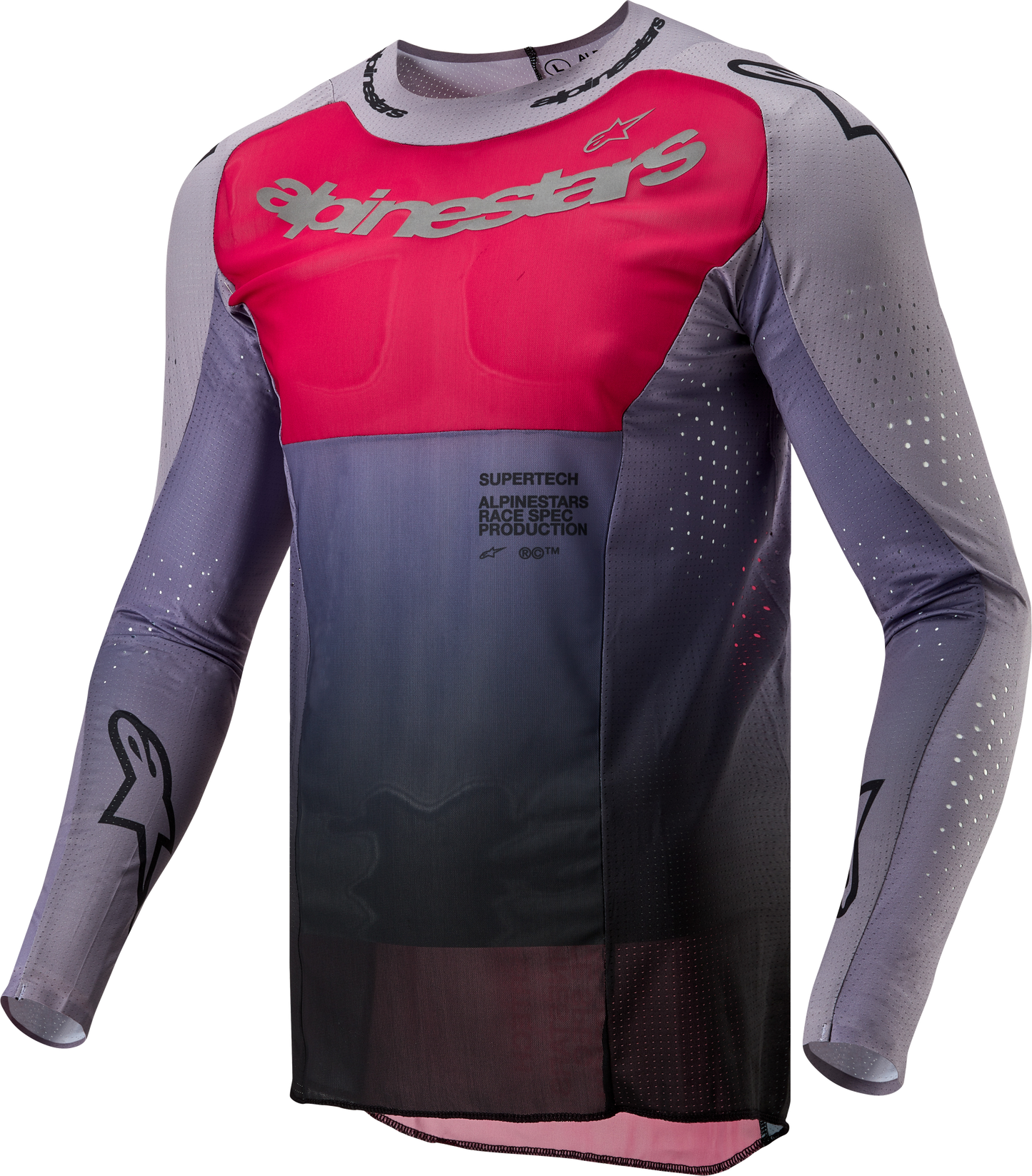 Supertech Dade Jersey Iron/Red Berry Md
