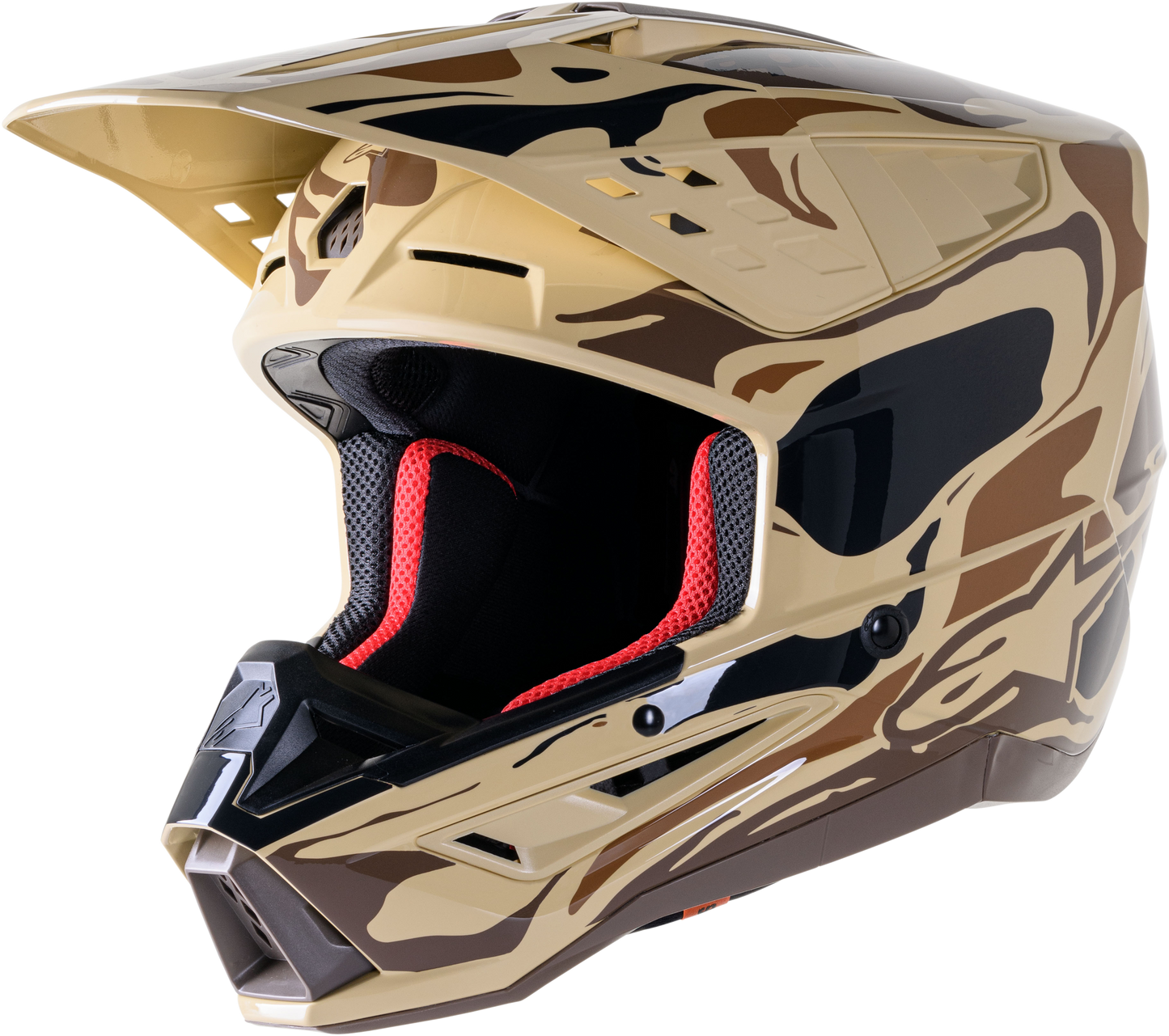S M5 Mineral Helmet Dark Brown/Kangaroo Matte Lg