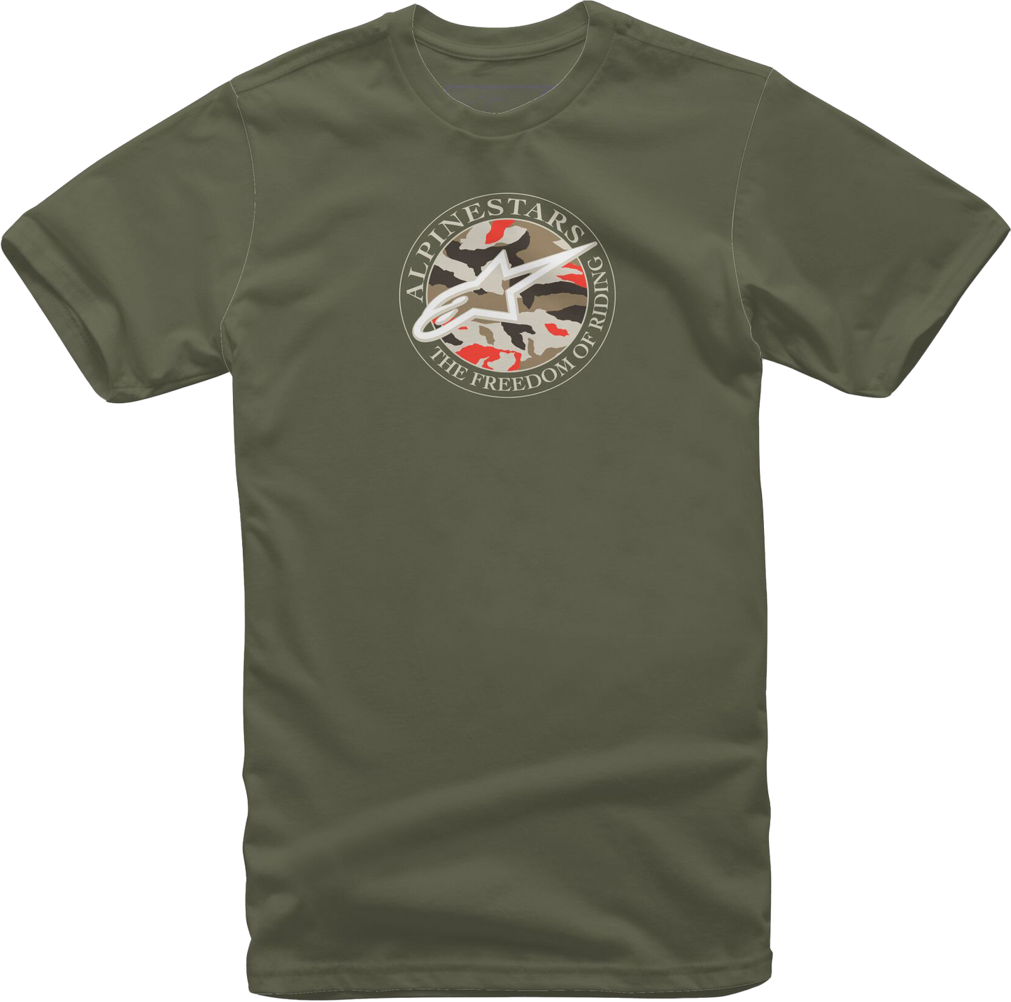 Dot Camo Tee Military Sm