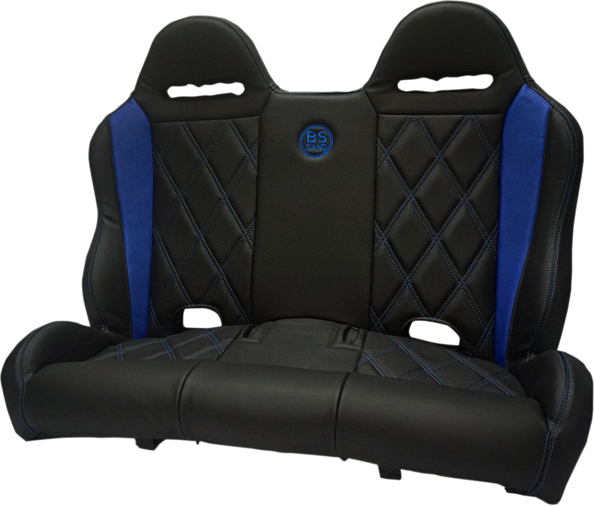 BS SAND Performance Bench Seat - Black/Blue PEBEBLBDX