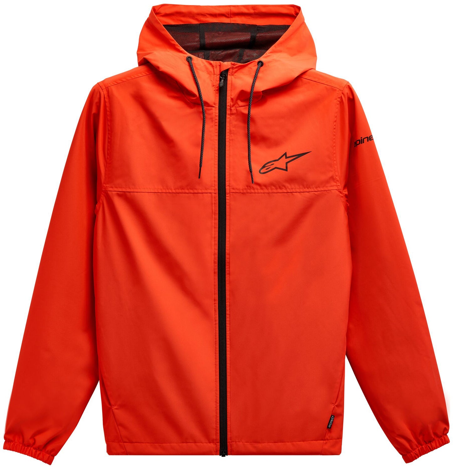 Treq Windbreaker Warm Red/Black Md