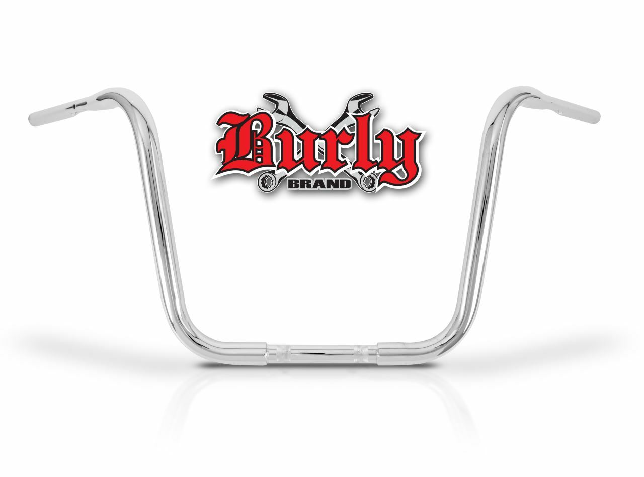 Gorilla 14" Apehangers 1.25" Tbw Chrome