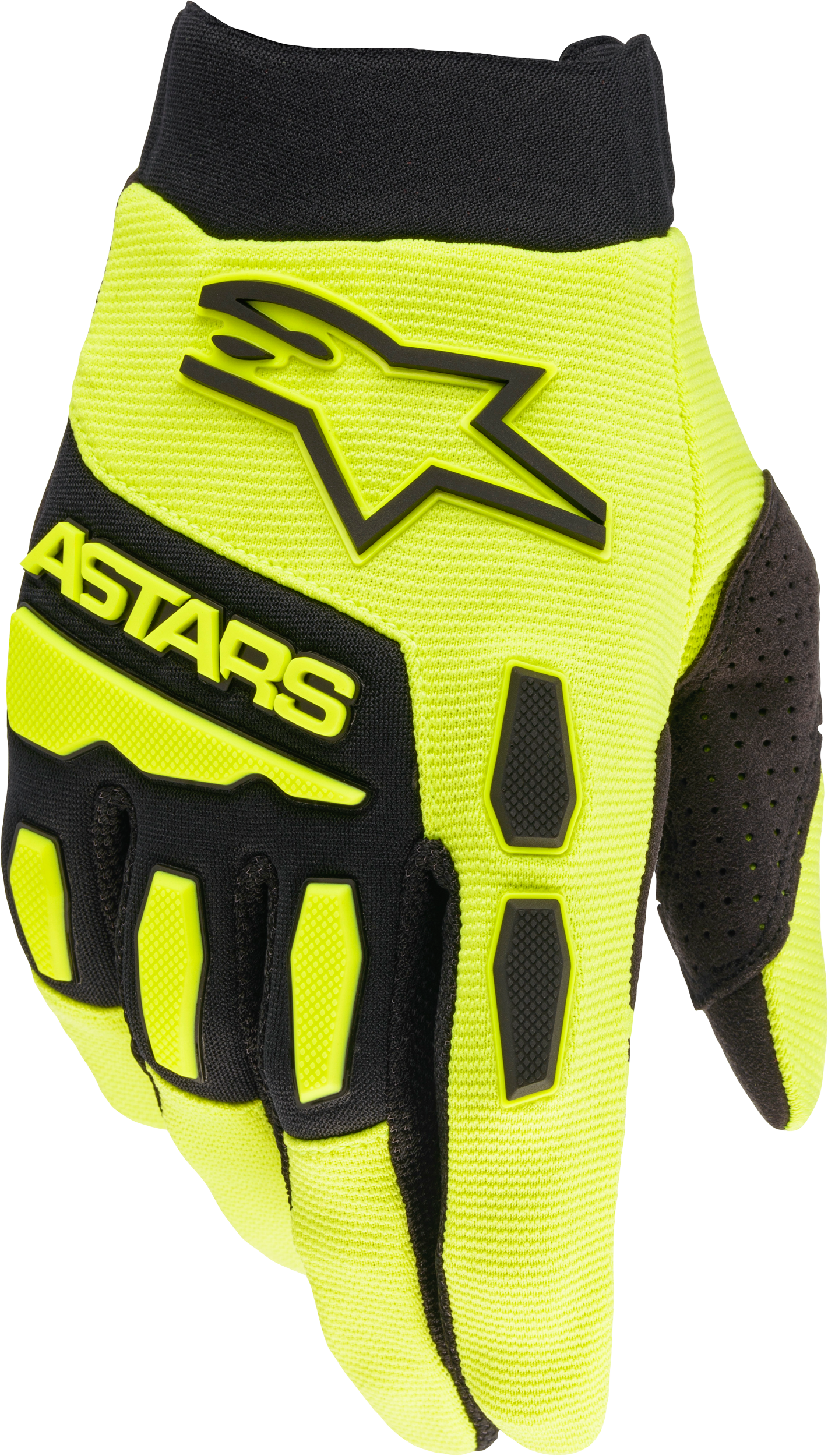 Full Bore Gloves Yellow Fluo/Black Xl