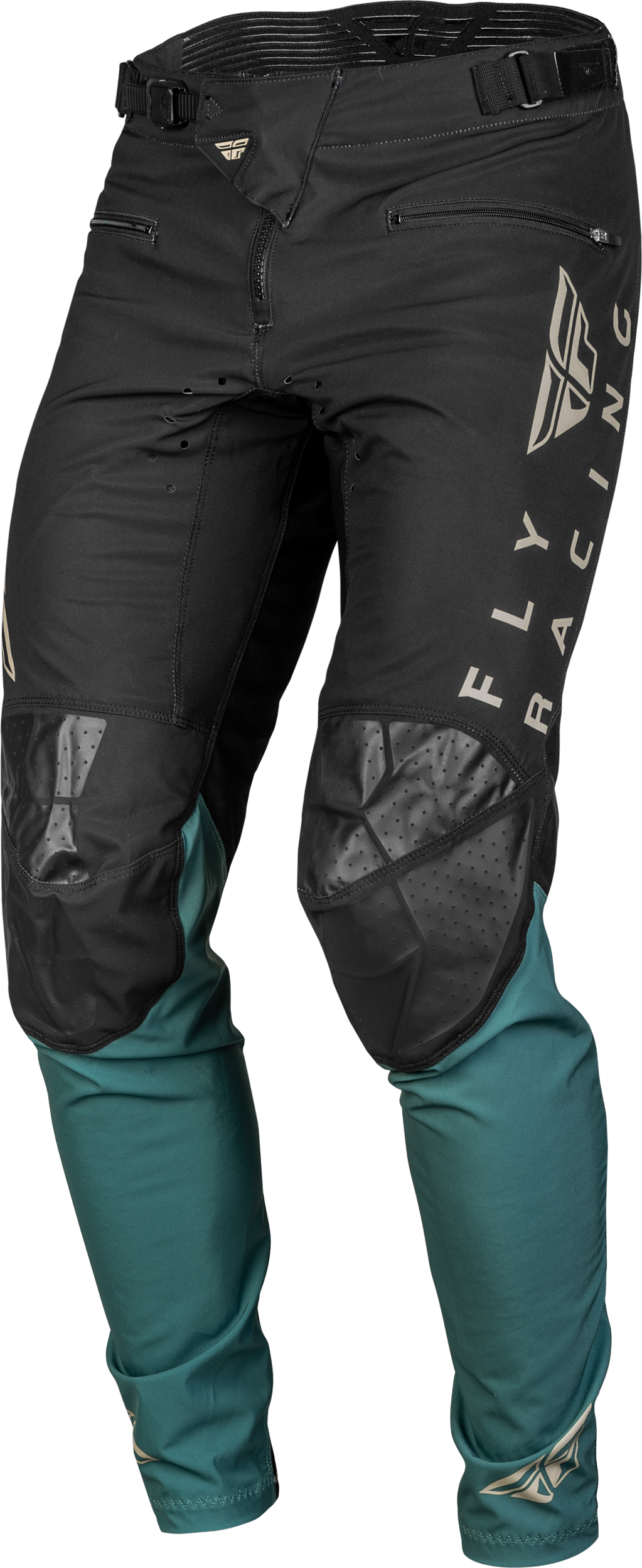 Radium Bicycle Pants Black/Evergreen/Sand Sz 34