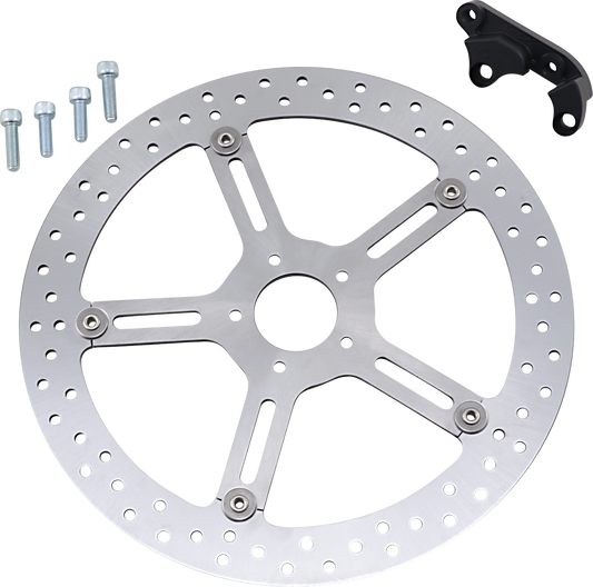 ARLEN NESS Big Brake Rotor - 15" - Left - Softail 02-983