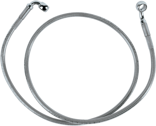 DRAG SPECIALTIES Brake Line - Front (Upper) - Stainless Steel 640110
